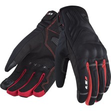 Ls2 Jet 2 Waterproof Eldiven Siyah-Kırmızı