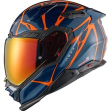 Nexx X.wst 3 B-Sıde Mavi-Turuncu Kask