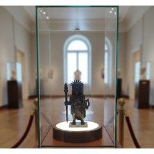 Işığın ve Sanatın Tanrısı Apollo – 7 cm Siyah 3D Mini Figür