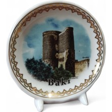 Hureggo Vintage Bakü Temalı Porselen Mini Biblo & 9 cm