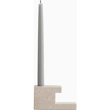 101 Copenhagen Brick Low Mermer Tasarım Mumluk, Lüks Dekoratif Sanatsal Obje