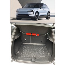 Rizline Volvo EX30  2024 Sonrası 3D Bagaj Havuzu Siyah