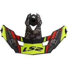 Ls2 Drıfter Devor Mat Siyah-Neon Sarı Terek