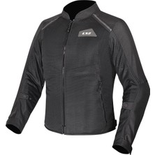Ls2 Breeze Kadın Mont Siyah Nefes Alabilir Polyester Malzeme ile Yaz Sıcaklarında Konfor Sağlar