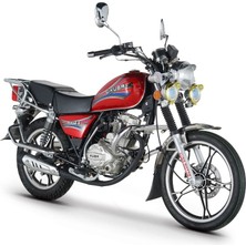 Kuba KB50-9 Chopper Motosiklet Kırmzı