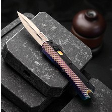 M Mazzanti Paslanmaz Çelik Outdoor Kamp Çakısı