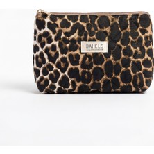Bahels Leopar Makyaj Çantası