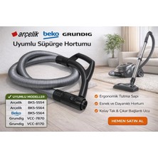 Arçelik 9197062206 S 7564 Elektrikli Süpürge Hortumu