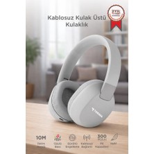 Torima Bluetooth Kulaklık Kulak Üstü Kablosuz Kulaklık HD50 Gri