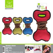 Nunbell Köpek Oyuncağı Kumaş Kemik