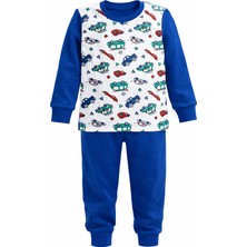 Remsa Erkek Çocuk Pamuklu Desenli Pijama Takımı 6068-21 SAKS02