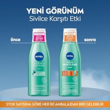 Derma Skin Clear Sivilce Karşıtı Tonik 200ML,GÖZENEK Arındırıcı,cildin Yağ Dengesini Korur,nemlendirir,salisilik Asit (Bha) Deniz Tuzu, Niasinamid,sivilceye Eğilimli Ciltler