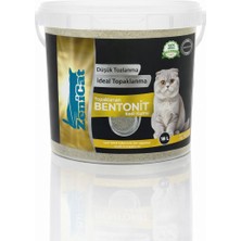 ZeniCat Premium Yeşil Aktif Karbonlu Bentonit Kedi Kumu 18 Lt – Kokusuz, Üst Düzey Koku Hapsi