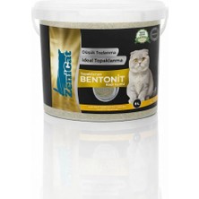ZeniCat Premium Yeşil Aktif Karbonlu Bentonit Kedi Kumu 8 Lt – Kokusuz, Üst Düzey Koku Hapsi