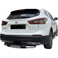 Aftermarket Nissan Qashqai Tüm Modeller Arka Tampon Koruma Demiri Krom