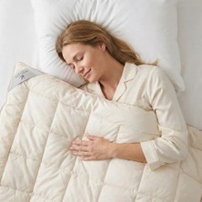 10,5 Tog %100 İngiliz Yünü Dolgulu Tek kişilik Yorgan - Wooly Pure Serisi