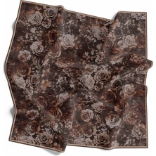 İpekal Ipekal Organik Eşarp Gül Desenli 1002-13