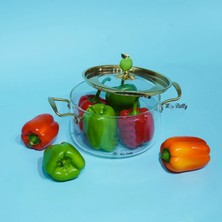 Miss Betty Mon Amour Cam Tencere 3,5 Lt