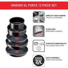 Ingenio Xl Titanyum 2x Büyük Set 12 Parça