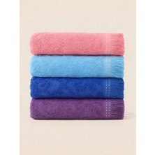 4'lü %100 Pamuklu / 30X50 El & Yüz / Mutfak Havlusu & Kurulama Bezi Seti / Yumuşak ve Emici