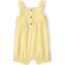 Carter's Kız Bebek Kısa Tulum 3 Ay-24 Ay Sarı