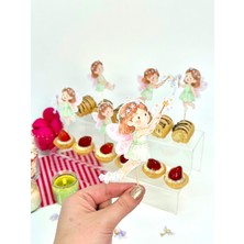 Fluparty Magic Forest Kapkek Süsleri – Peri Figürlü Ikramlık Süsü