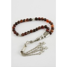 Zero Land Matrixzn Akik Doğaltaş Tesbih 6 mm - Kahverengi