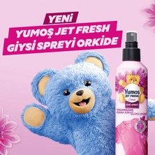 Yumoş Jet Fresh Orkide 2X200 ml Giysi Spreyi Ferahlatıcı Koku ve Ekstra Etki Sunar