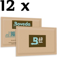 Boveda B69 12 Adet Jel Otomatik Humidor Nemlendiricisi Ps84-12 Üstün Kalite ve Kullanım Kolaylığı