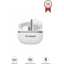 Torima Bluetooth Kulaklık Kulak Içi Kablosuz Kulaklık TB11 Beyaz