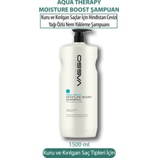Vasso Kuru Ve Kırılgan Saçlar Için Hindistan Cevizi Yağı Özlü Nem Yükleme Şampuanı -vasso Aqua 1500 ml 8699216346662