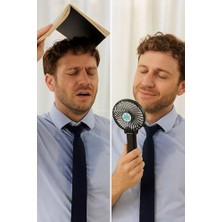 Mini Katlanabilir El Fanı, Cep Boyu Taşınabilir Serinletici, USB Bağlantılı, Masaüstü Kullanıma Uygun, Kompakt Tasarım