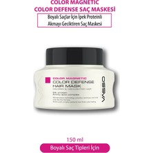 Vasso Boyalı Saçlar Için Ipek Proteinli Renk Koruyucu Maske 150 ml eyb8699216349151