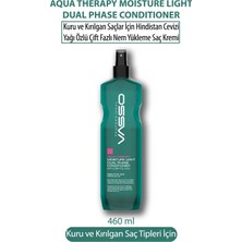 Vasso Hindistan Cevizi Yağı Özlü Nem Yükleme Çift Fazlı Durulanmayan Sprey Krem-vasso Aqua Therapy 460 ml 8699216346686