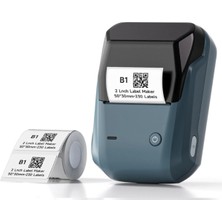 Niimbot B1 Taşınabilir Bluetooth Termal Etiket Yazıcısı - Göl Mavisi