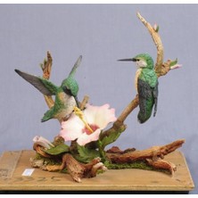 Veronese Wild Collection Colibri Sinek Kuşu Figürü 18x20cm