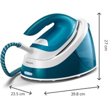 Perfectcare Compact Buhar Kazanlı Ütü — 2x Daha Fazla Buhar, Yanık Yok, Optimaltemp, 6 Bar Basınç, 360 G Şok Buhar, 1.3 L Tank, Hafif, Kolay Saklama (GC6815/20)