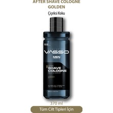 Vasso Tıraş Sonrası Ferahlatıcı Profesyonel Parfümlü Kolonya - Vasso Men Golden 370 ml 8699216347454