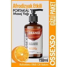 Ossexso Yenilebilir Doğal Portakallı Aromaterapi Masaj Yağı 150 Ml