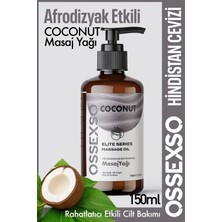 Ossexso Yenilebilir Doğal Hindistan Cevizli  Etkili Aromaterapi Masaj Yağı 150 ml