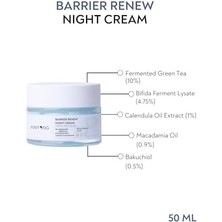 Anyong Bariyer Onarıcı, Yenileyici ve Yaşlanma Karşıtı Krem 50 ml (Yeşil Çay & Bakuchiol & Bifida)
