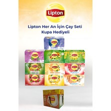 Lipton Karışık Çay Seti + Hediye Kupa 20'li ve 18'li Bitki Çayları ile Ferahlatıcı Özellik