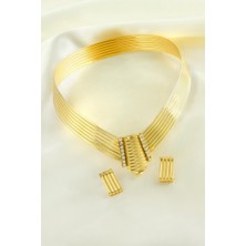 Zero Land Matrixzn Lak Kaplama Trabzon Burması Set - Altın Rengi