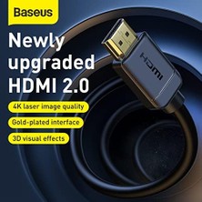 High Definition Serisi HDMI To HDMI Görüntü Aktarma Kablosu, 3m, Siyah