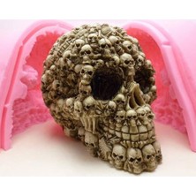 Gülçin Alçı Kalıp Dünyası Çoklu Kuru Kafa