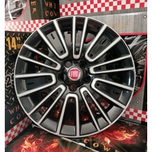 Yk Fiat Egea Uyumlu 15 Inç Urban Jant Kapağı 4'lü Takım Amblem Hediyeli