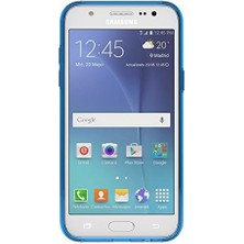 Araree Için Ultra Ince Ince Şeffaf Yumuşak Tpu Fall Cilt Cover Galaxy J2 Fall, (2015) Mavi J Cover
