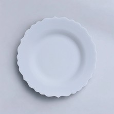 Pordizayn Çini Mertaban Rölyefli Tabak Biskuvi 25 cm