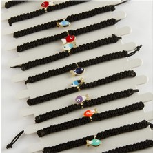 Zero Land Matrixzn Balık Makrome Örgülü Bileklik - Siyah