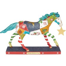 The Trail Of Painted Ponies Tatil Yama Işi Midilli Heykelcik, 18 Cm, Çok Renkli